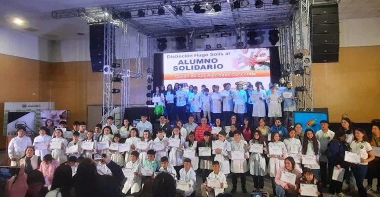 Emoción y orgullo en la 21° edición del “Alumno Solidario” en Concordia