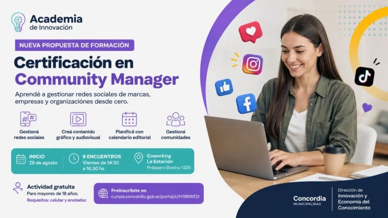 La Academia de Innovación abre las inscripciones para la Certificación en Community Manager