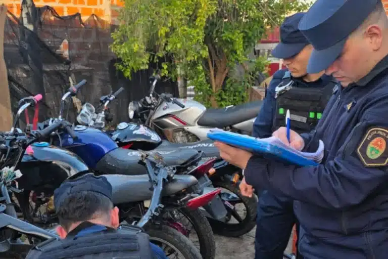 Múltiples allanamientos por las picadas del «domingrau»: la Policía secuestró 16 motos en Concordia